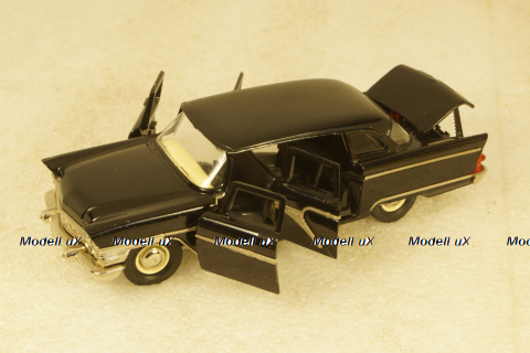 Газ-13 Чайка А15, черный салон,Тантал/Радон 1:43