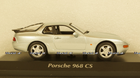 PORSCHE 968 CS - 1993 - SILVER METALLIC, 940062320, Maxichamps 1:43