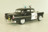Ford Fairlane Town Sedan,  Police Detroit 1956, black/white, Полицейские Машины Мира №1, 1:43