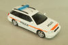 Subaru Legacy Police, Switzerland 2001, white, Полицейские машины мира №12, DeAgostini, 1:43
