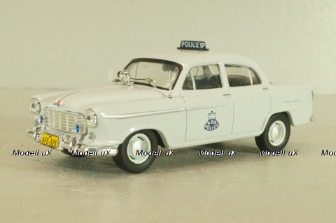 Holden FE Police Australian 1956, white, Полицейские Машины Мира №10, 1:43