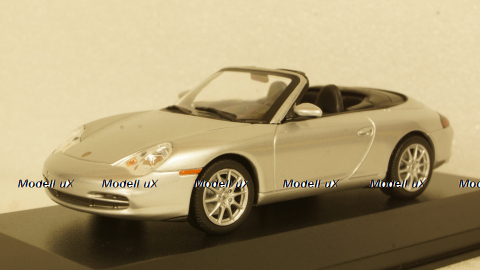 PORSCHE 911 CABRIOLET (996) - 2001 - SILVER, 940061031, Maxichamps 1:43