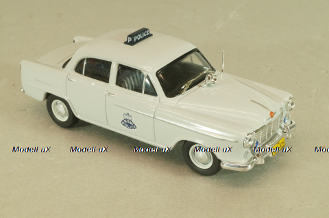 Holden FE Police Australian 1956, white, Полицейские Машины Мира №10, 1:43