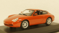 PORSCHE 911 COUPÉ - 2001 - ORANGE RED METALLIC, 940061021, Maxichamps 1:43