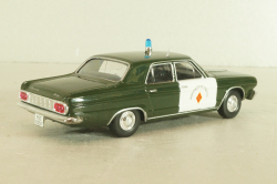Dodge Dart, Police Spain 1966, green/white, Полицейские машины мира №15 DeAgostini, 1:43
