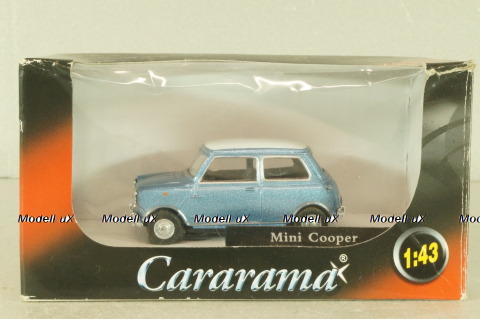 Mini Cooper S 1961, blue, Cararama 1:43