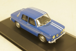 Renault R8 Gordini 1965 blue/white, Atlas 1:43