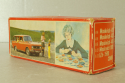 Москвич-426 А3, 3 зажима, белый, 1977г.,  Тантал/Радон 1:43