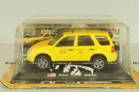 Ford Escape Hybrid Taxi New York 2005,  Altaya 1:43