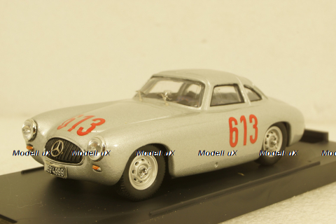 MERCEDES 300 SL N.613 4th MILLE MIGLIA 1952 CARACCIOLA-KURRLE, BG7213, Bang 1:43