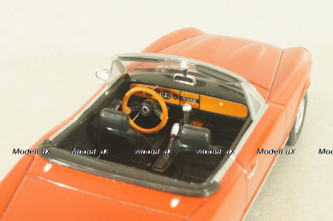 Fiat 124 Spider 1969, red, Starline 1:43