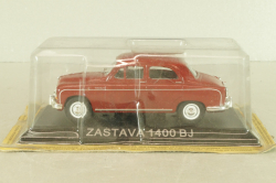 Zastava 1400 BJ 1950, red, Legendarni Automobili №9, Deagostini 1:43