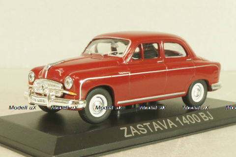 Zastava 1400 BJ 1950, red, Legendarni Automobili №9, Deagostini 1:43