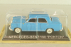 Mercedes-Benz 220 S (W180) Ponton Limousine 1956, blue, Masini de Legenda №44, Deagostini 1:43