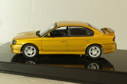 Subaru Legacy B4 1999, gold, 58611, Autoart 1:43