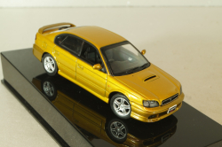 Subaru Legacy B4 1999, gold, 58611, Autoart 1:43
