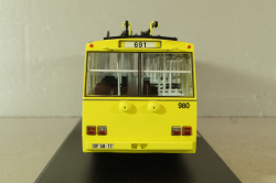 Skoda 14TR Potsdam, blac/yellow, PLC47172, Bus Potsdam, Premium ClassixXS 1:43