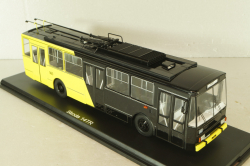 Skoda 14TR Potsdam, blac/yellow, PLC47172, Bus Potsdam, Premium ClassixXS 1:43