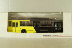 Skoda 14TR Potsdam, blac/yellow, PLC47172, Bus Potsdam, Premium ClassixXS 1:43