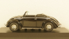 Volkswagen Hebmuller cabriolet 1950, black, built on VW Beetle (Typ 14), 940052130, Maxichamps 1:43