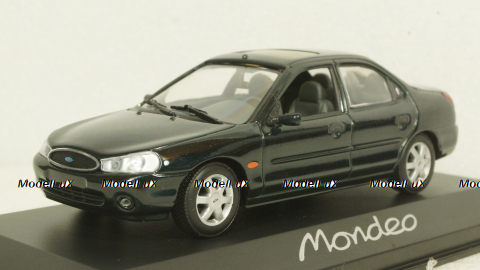 Ford Mondeo Limousine Year 1996 dark green metallic, Minichamps 1:43