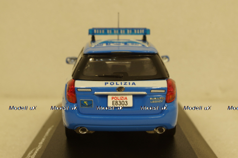 Subaru Legacy Wagon "Polizei Italien", JC285, J-Collection 1:43