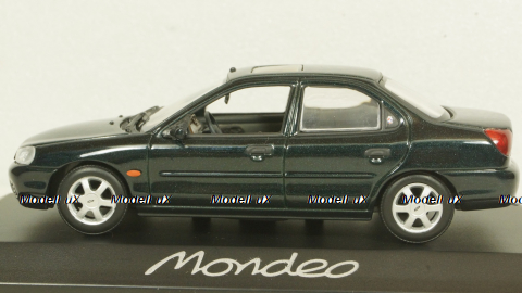 Ford Mondeo Limousine Year 1996 dark green metallic, Minichamps 1:43