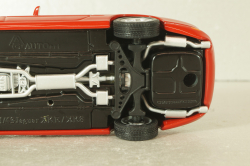 Jaguar XK8 Cabriolet (X100) 1996, red, 53502, Auto Art 1:43