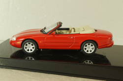 Jaguar XK8 Cabriolet (X100) 1996, red, 53502, Auto Art 1:43