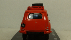 Renault Colorale Prairie 4x4 Break Ambulance service SDIS Red, Hachette 1:43