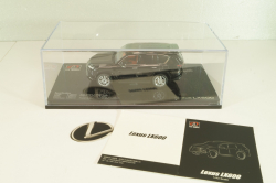 Lexus LX600 2022, black, LCD43013BL, LCD 1:43