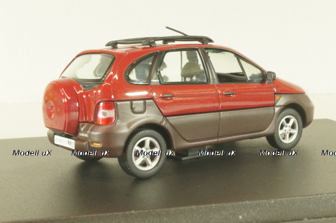 Renault Scenic RX4 2.0 16V, red/grey, Universal Hobbies 1:43