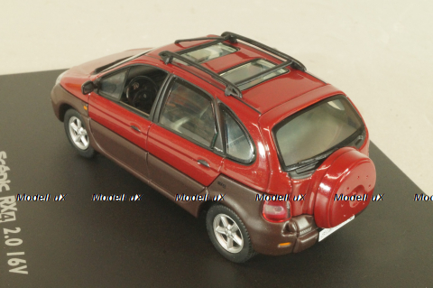 Renault Scenic RX4 2.0 16V, red/grey, Universal Hobbies 1:43