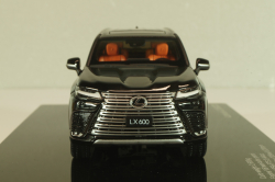 Lexus LX600 2022, black, LCD43013BL, LCD 1:43