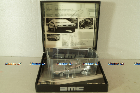 DeLorean DMC-12 1981, silver, 436140020, Minichamps 1:43