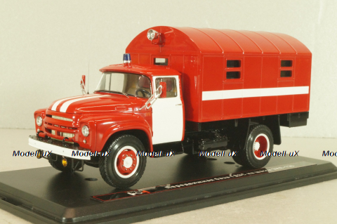 Передвижная база ГДЗС, пожарный автомобиль на шасси Зил-130, TR4805, TruckTyr 1:43