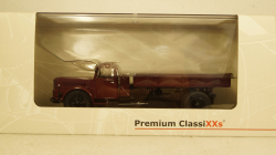 Skoda 706 RS 3-side dump truck 1946, dark red, PCL47128, Premium Classixxs 1:43