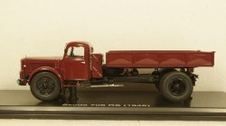Skoda 706 RS 3-side dump truck 1946, dark red, PCL47128, Premium Classixxs 1:43