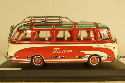 Setra S6 Autobus "Fischer" 1956, 450283700, Schuco 1:43