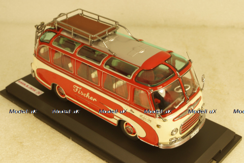 Setra S6 Autobus "Fischer" 1956, 450283700, Schuco 1:43
