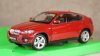 BMW X6 (E71) 2008, dark red, WEL24004rt, Welly 1:24