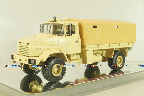 Краз-5233ВЕ 4Х4 версия для Сирии, бежевый, TR4801, TruckTyr 1:43
