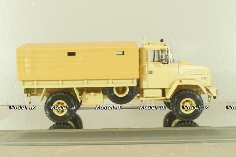 Краз-5233ВЕ 4Х4 версия для Сирии, бежевый, TR4801, TruckTyr 1:43