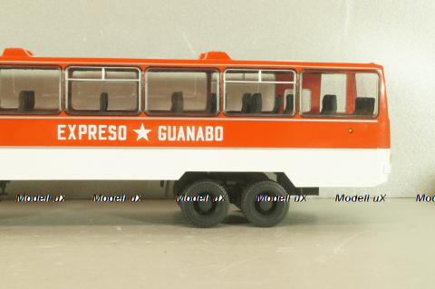 Камаз-53212 с п/прицепом Икарус, Куба, красный, TR4802, TruckTyr 1:43