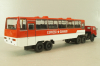 Камаз-53212 с п/прицепом Икарус, Куба, красный, TR4802, TruckTyr 1:43