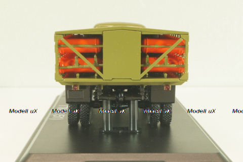 ГТК-32 а/м для перевозки газовых балонов на шасси Газ-51 1969, хаки, SSM1628, SSM 1:43