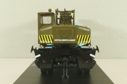 К-67 Автокран на шасси Маз-500 1965, голубой/хаки, SSM1610, SSM 1:43