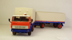 КАМАЗ-53212 orange/blue, PCL47054, Premium Classixxs 1:43