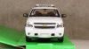 Chevrolet Tahoe Police 2008, WEL22509WP-W, Welly 1:24
