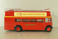 AEC Regent RT Open top 1950, red, BUS018, IXO 1:43